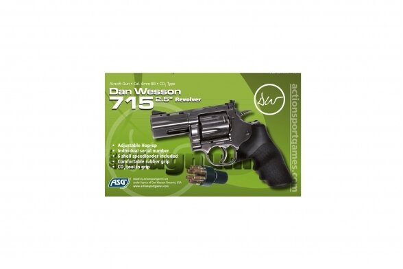 Revolveris Dan Wesson 2.5" Steel Grey 2 Revolveris Dan Wesson 2.5" Steel Grey 2