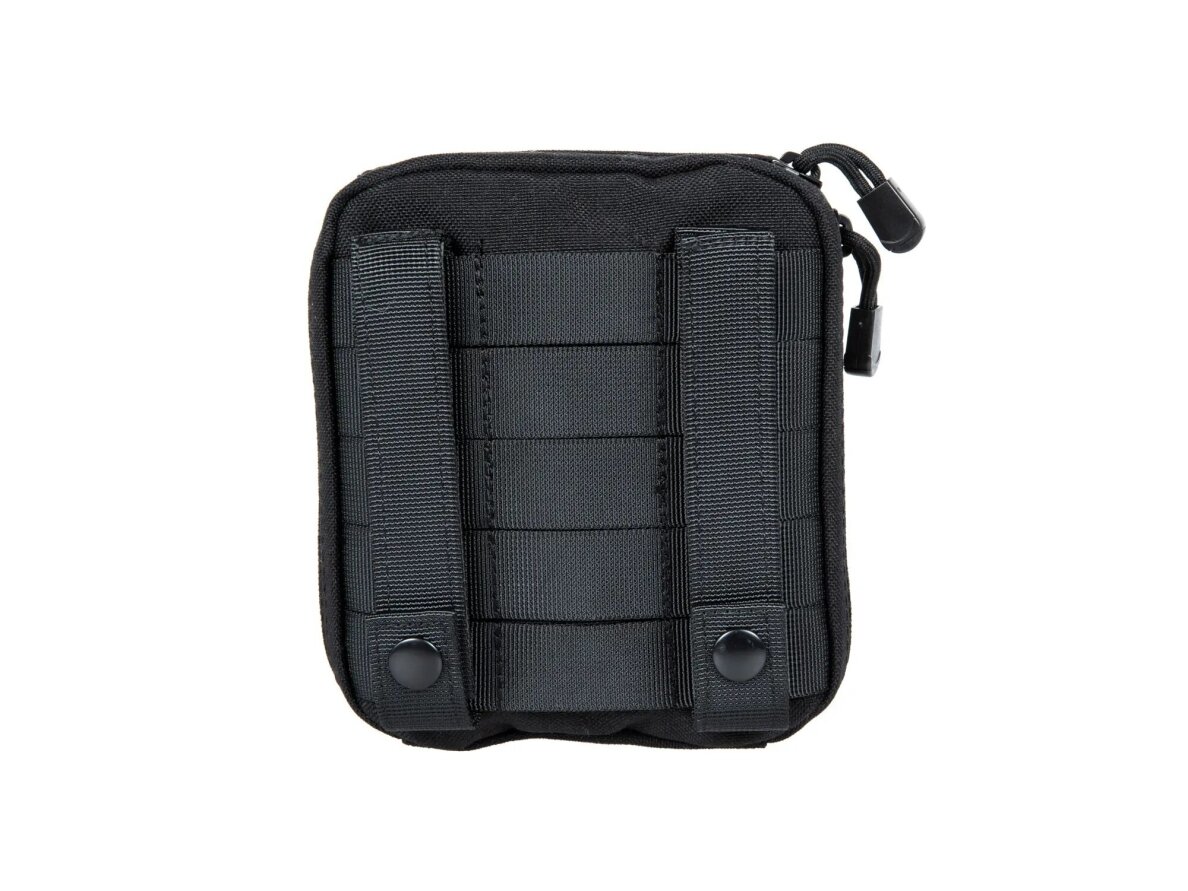 Admin pouch with panel and map, black 5