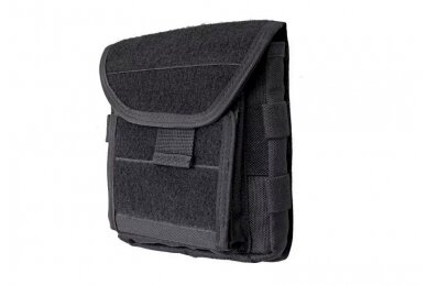 Administration panel with map pouch – BLACK 4