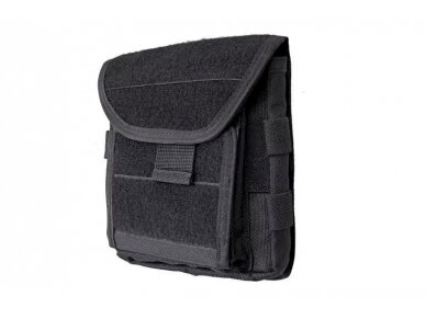 Administration panel with map pouch – BLACK 4