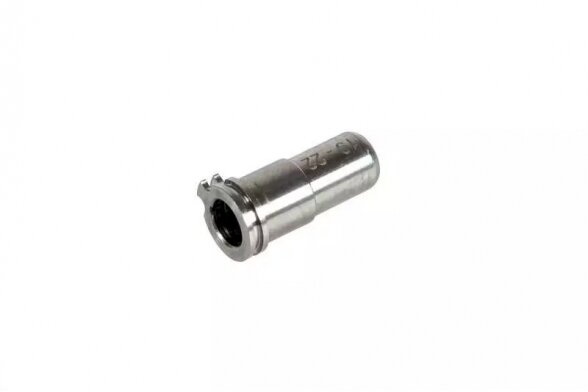 Adjustable Titanium CNC Nozzle for AEG Replicas - 19mm - 22mm 1 Adjustable Titanium CNC Nozzle for AEG Replicas - 19mm - 22mm 1