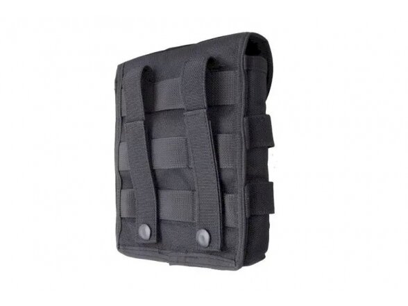 Administration panel with map pouch – BLACK 7