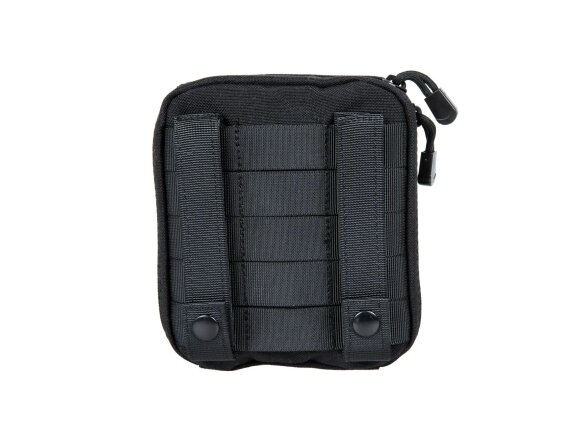 Admin pouch with panel and map, black 5