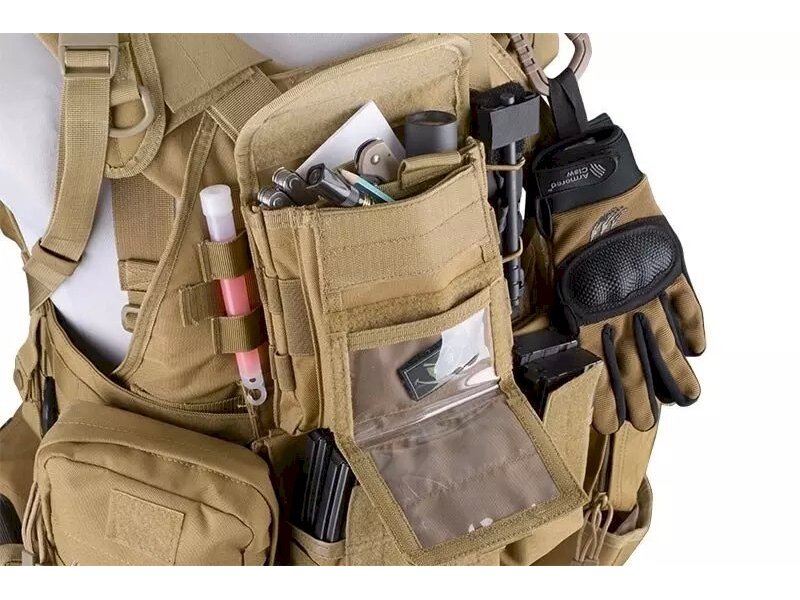 Administration panel with map pouch – BLACK 3