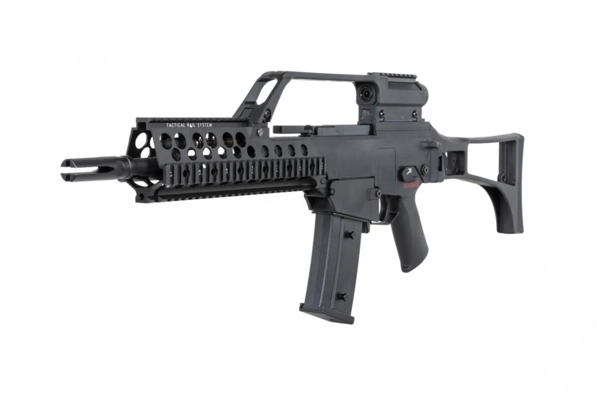 airsoft SRC DUAL POWER SR36 KSK GB-303 carbine with scope Black 3