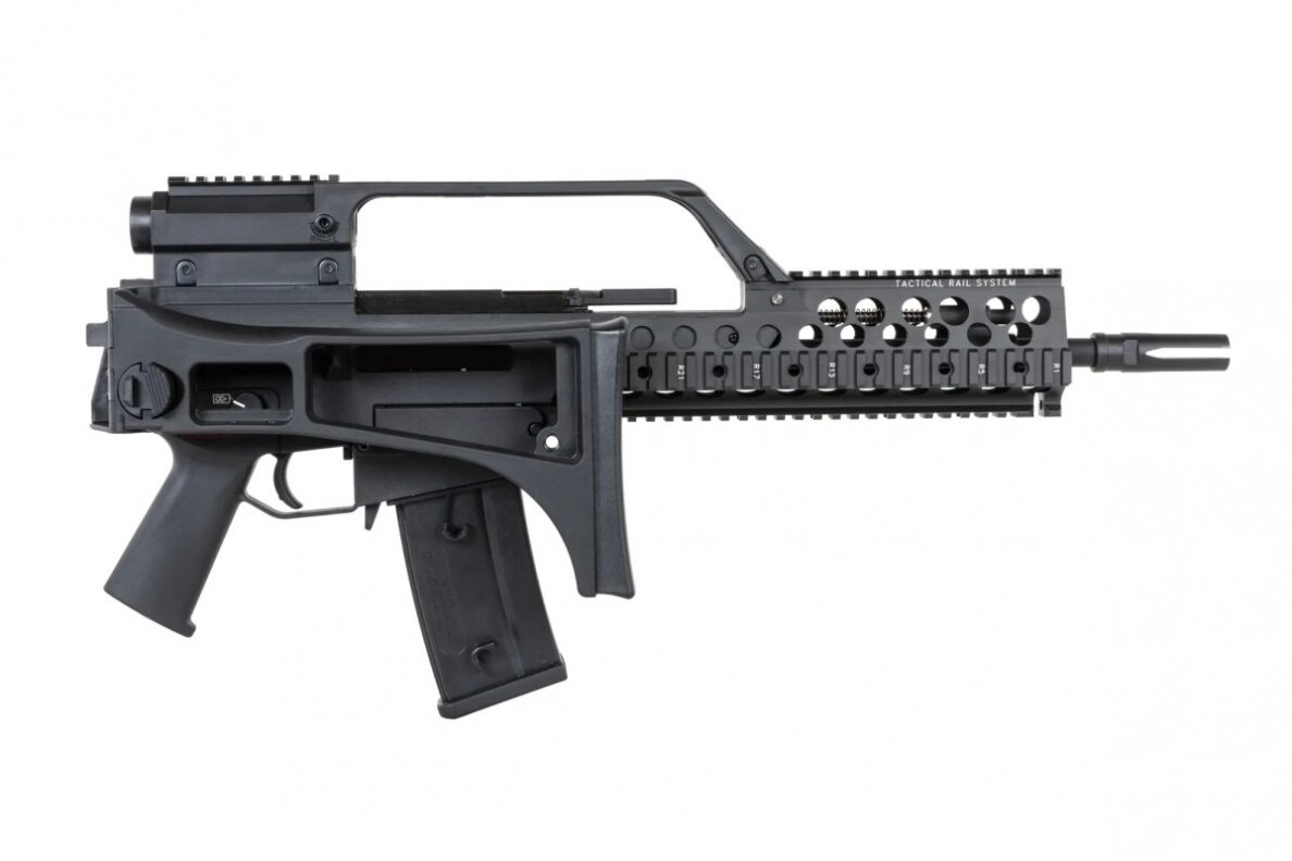 airsoft SRC DUAL POWER SR36 KSK GB-303 carbine with scope Black 4