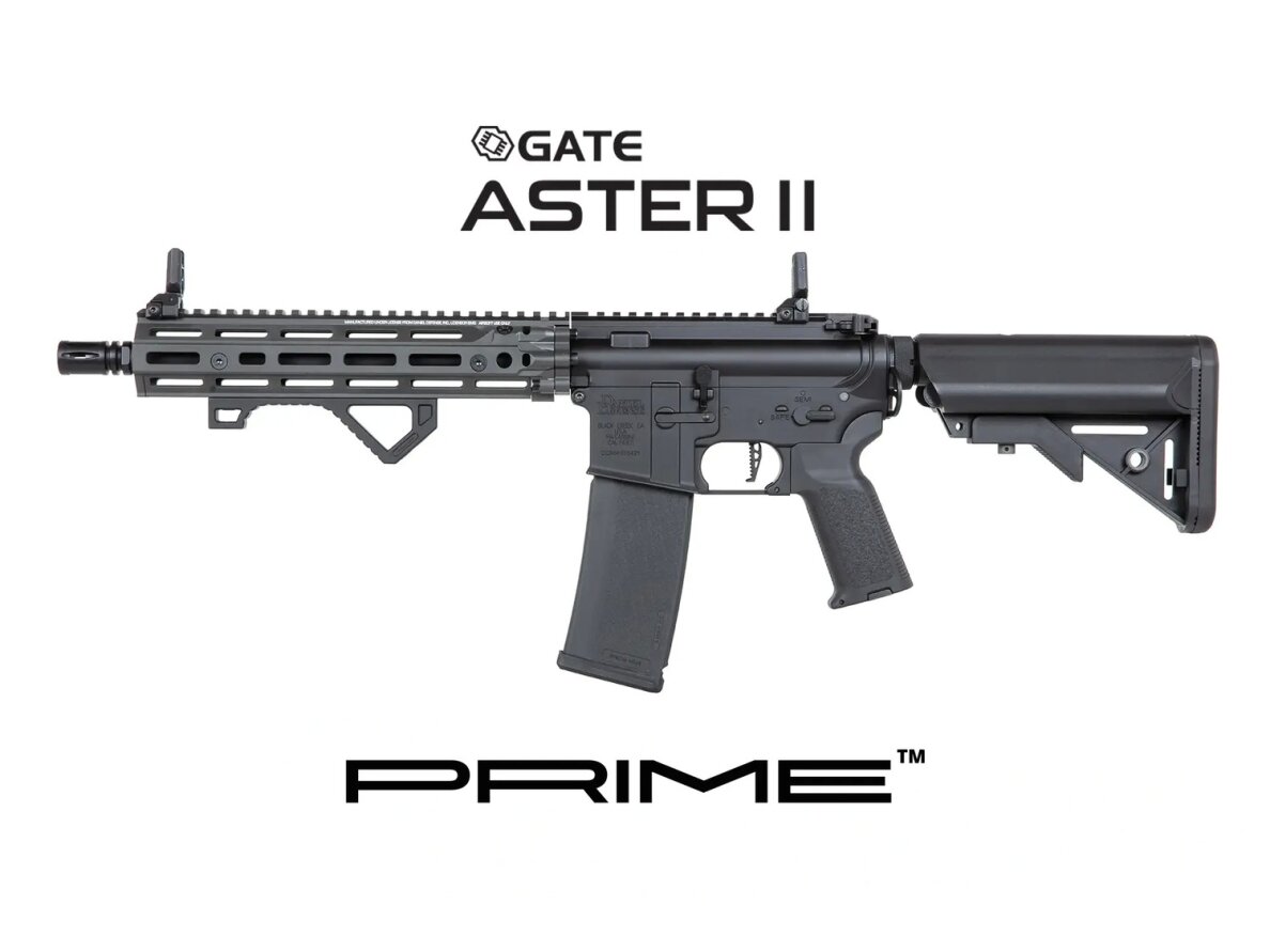 airsoft Specna Arms Daniel Defense® RIS III 10.5'' SA-P27 PRIME™ Aster II ETU carbine with brushless motor Grey