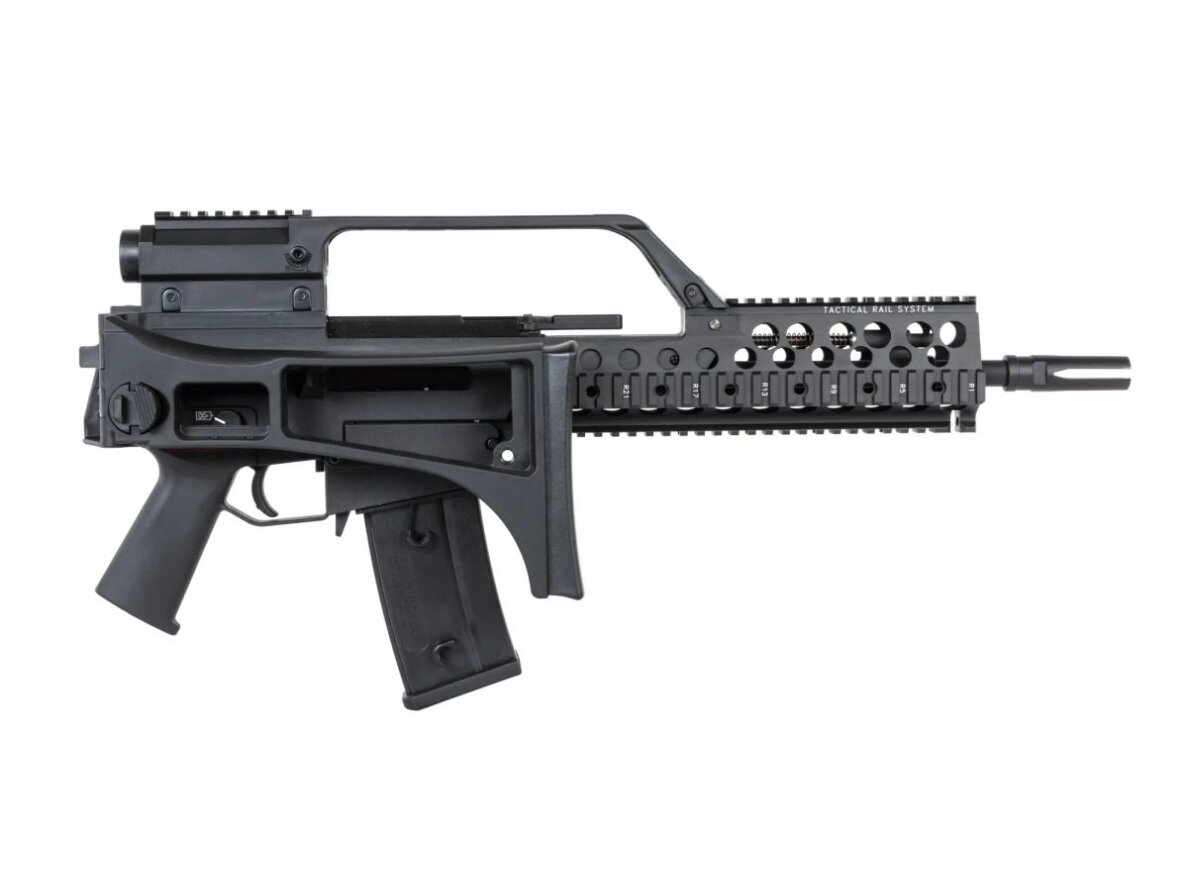 airsoft SRC DUAL POWER SR36 KSK GB-303 carbine with scope Black 4