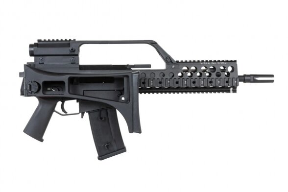 airsoft SRC DUAL POWER SR36 KSK GB-303 carbine with scope Black 4