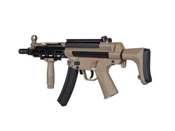 Airsoft submachine gun JG Works MP5-808 Tan 8