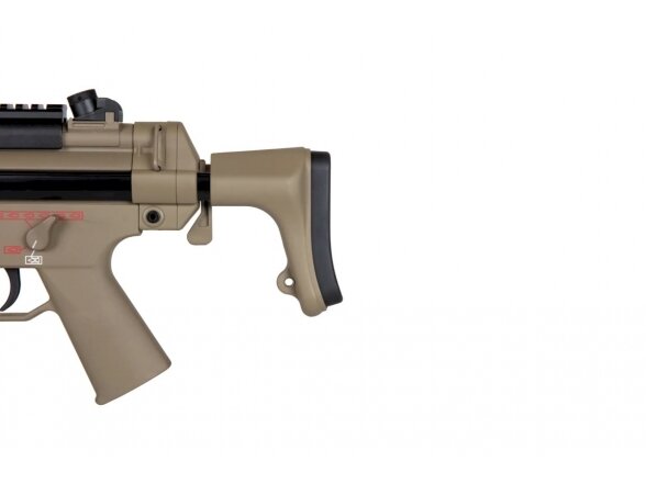 Airsoft submachine gun JG Works MP5-808 Tan 9
