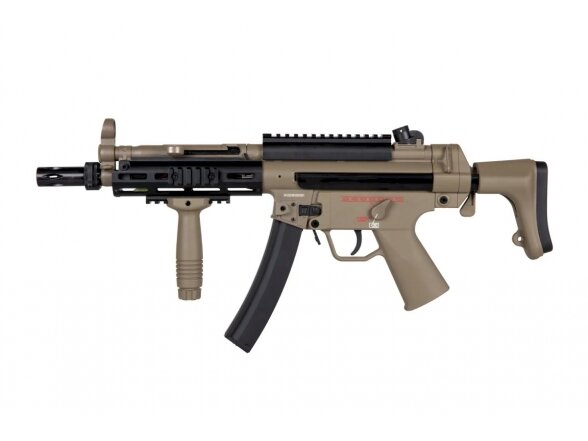 Airsoft submachine gun JG Works MP5-808 Tan