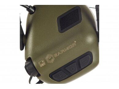 M32 PLUS Tactical Headset Green EARMOR 2