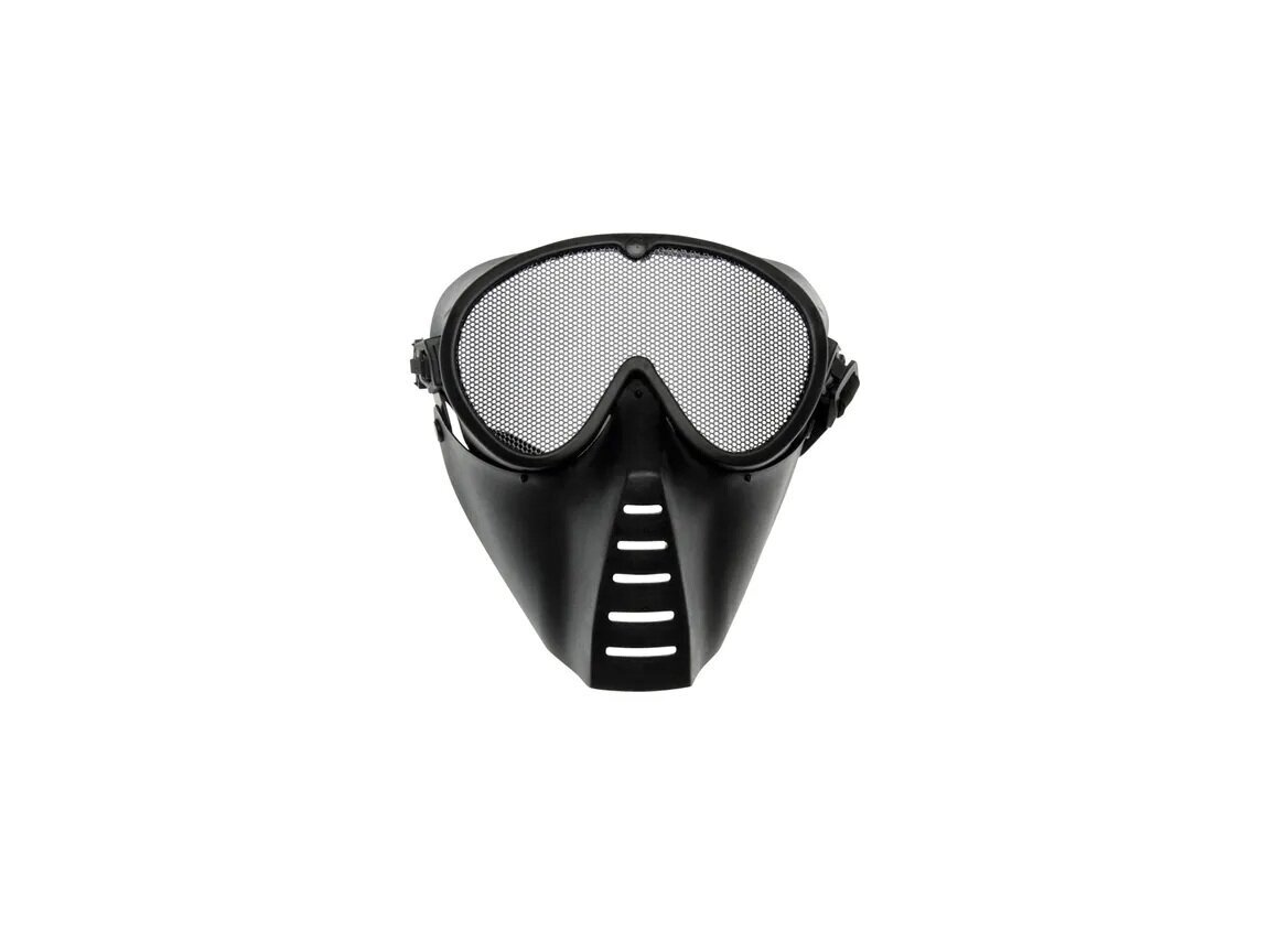 face mask with Mesh googles