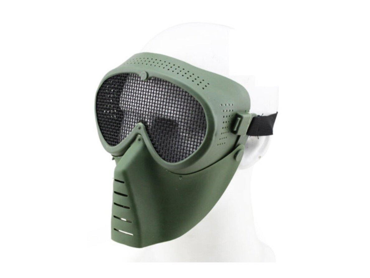 Eye&face guard mesh, Green