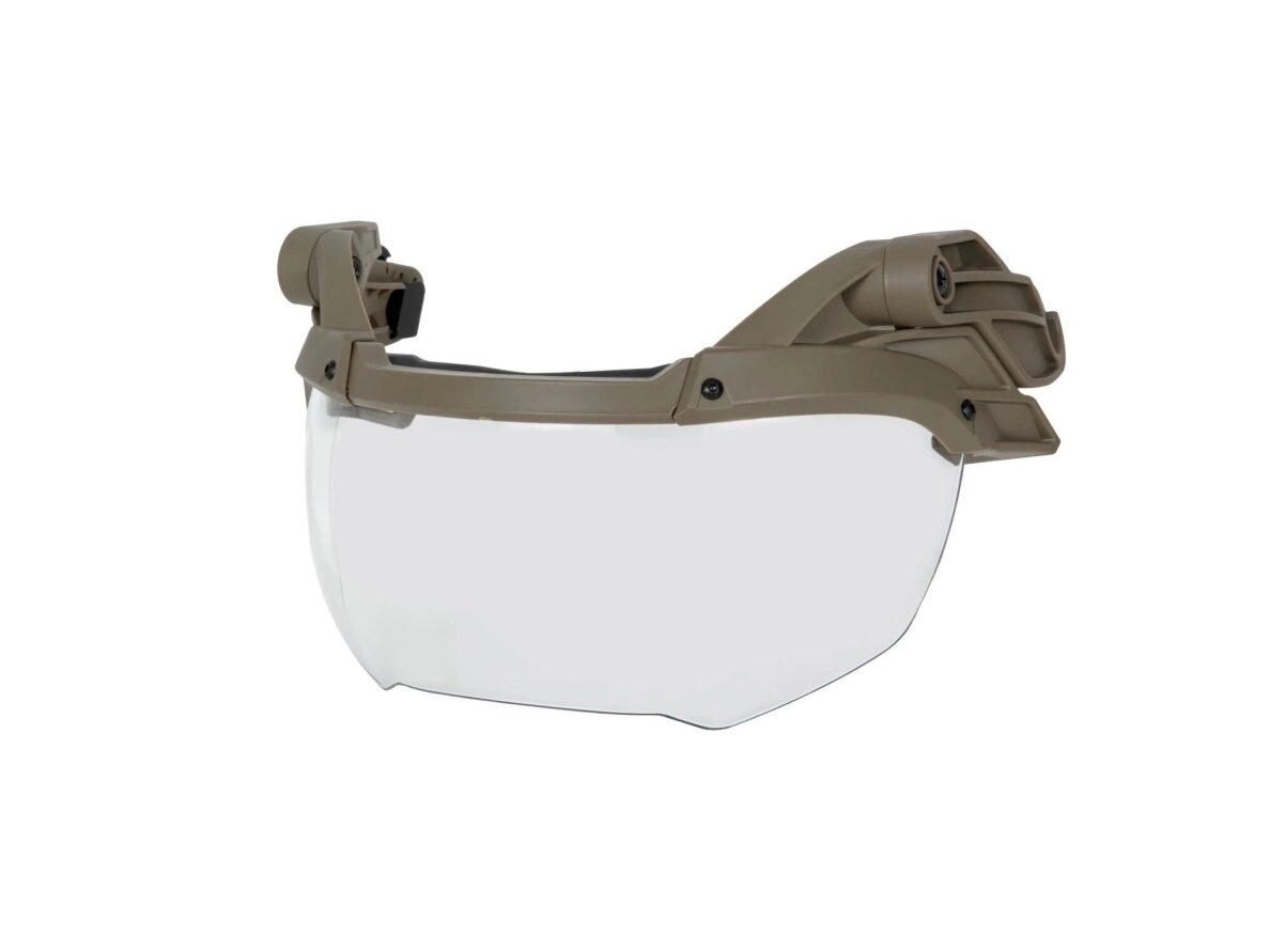 Visor for FAST type helmets, tan
