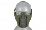 Apsauginė veido kaukė Half face mesh mask 2.0 - Olive