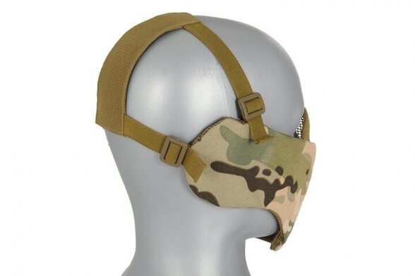 Apsauginė veido kaukė su ausų apsauga Multicamo 3
