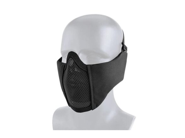 Protective mask with ear protection Stalker EVO II, Black