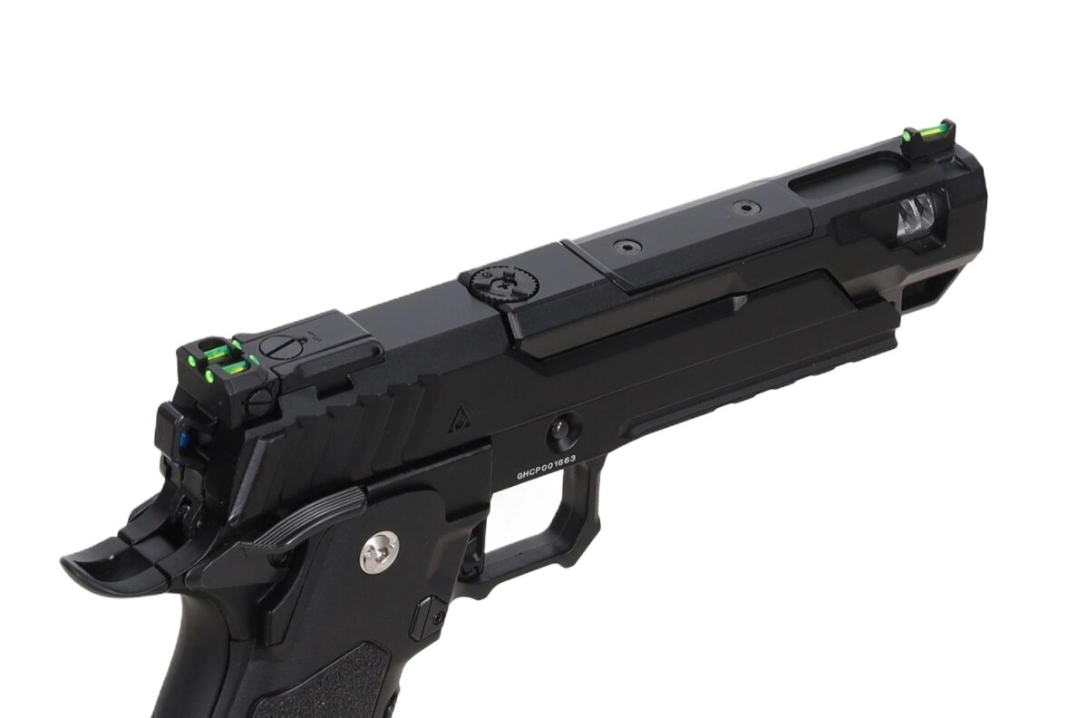 ARCTURUS Osprey 5" Split Slide Hi-Capa GBB DG™ Performance Refined Edition w/ Optics Ready Slide & CNC AL Adjustable Blowback Housing 1