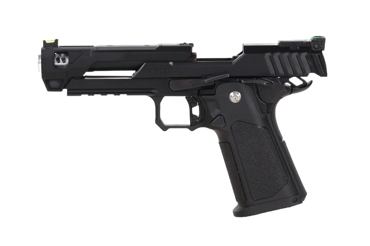 ARCTURUS Osprey 5" Split Slide Hi-Capa GBB DG™ Performance Refined Edition w/ Optics Ready Slide & CNC AL Adjustable Blowback Housing 13