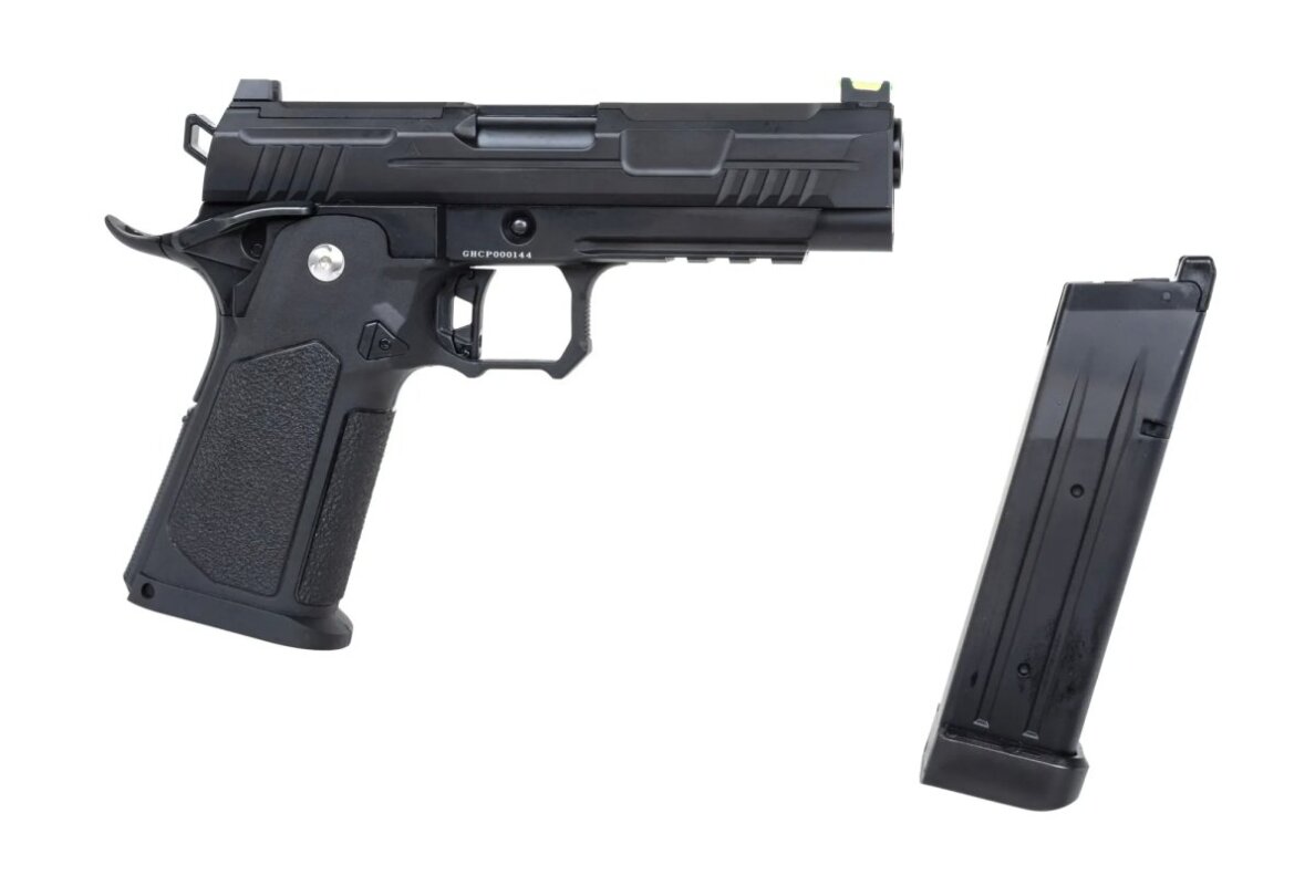 Arcturus Vanguard 4.3" Hi-Capa GBB Optics Ready airsoft Pistol Black 2 Arcturus Vanguard 4.3" Hi-Capa GBB Optics Ready airsoft Pistol Black 2