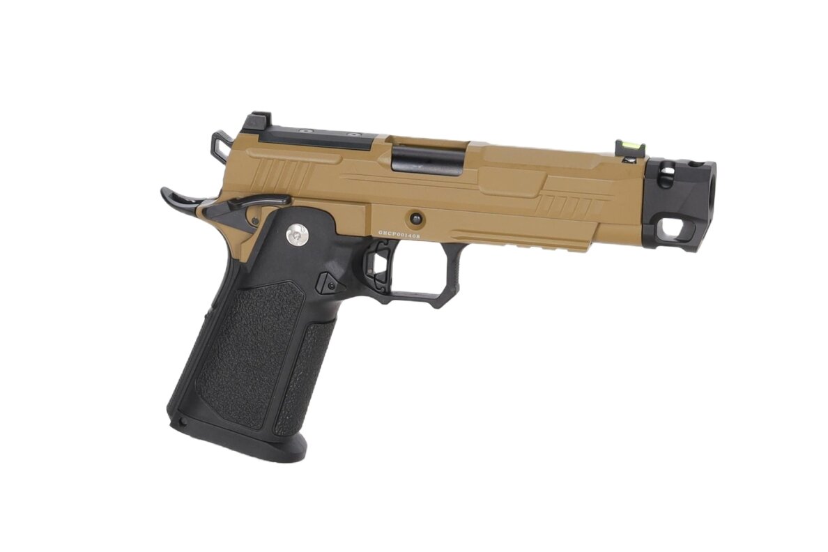 Arcturus Vanguard 4.3" Hi-Capa GBB Optics Ready airsoft pistol with Half-Tan compensator 1