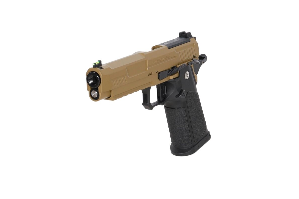 Arcturus Vanguard 5" Hi-Capa GBB Optics Ready Half-Tan airsoft Pistol 3 Arcturus Vanguard 5" Hi-Capa GBB Optics Ready Half-Tan airsoft Pistol 3