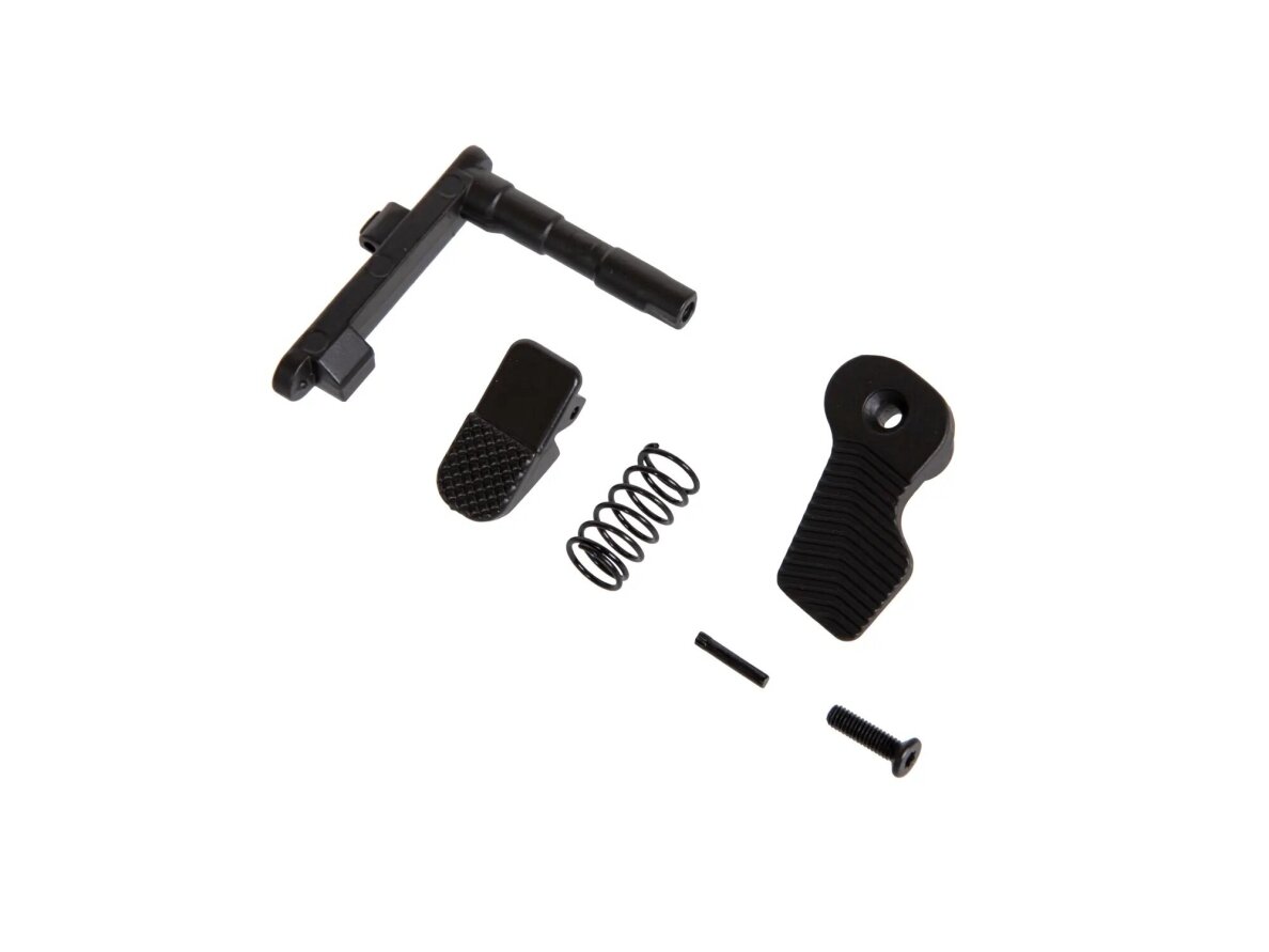AR-15 Enlarged magazine release for M4/M16 replicas, Plus 1