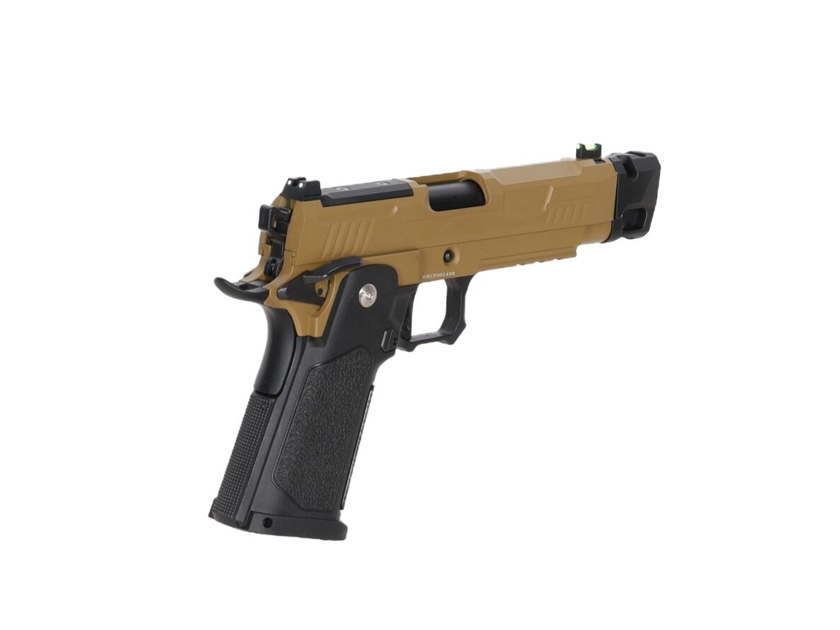 Arcturus Vanguard 4.3" Hi-Capa GBB Optics Ready airsoft pistol with Half-Tan compensator 5 Arcturus Vanguard 4.3" Hi-Capa GBB Optics Ready airsoft pistol with Half-Tan compensator 5
