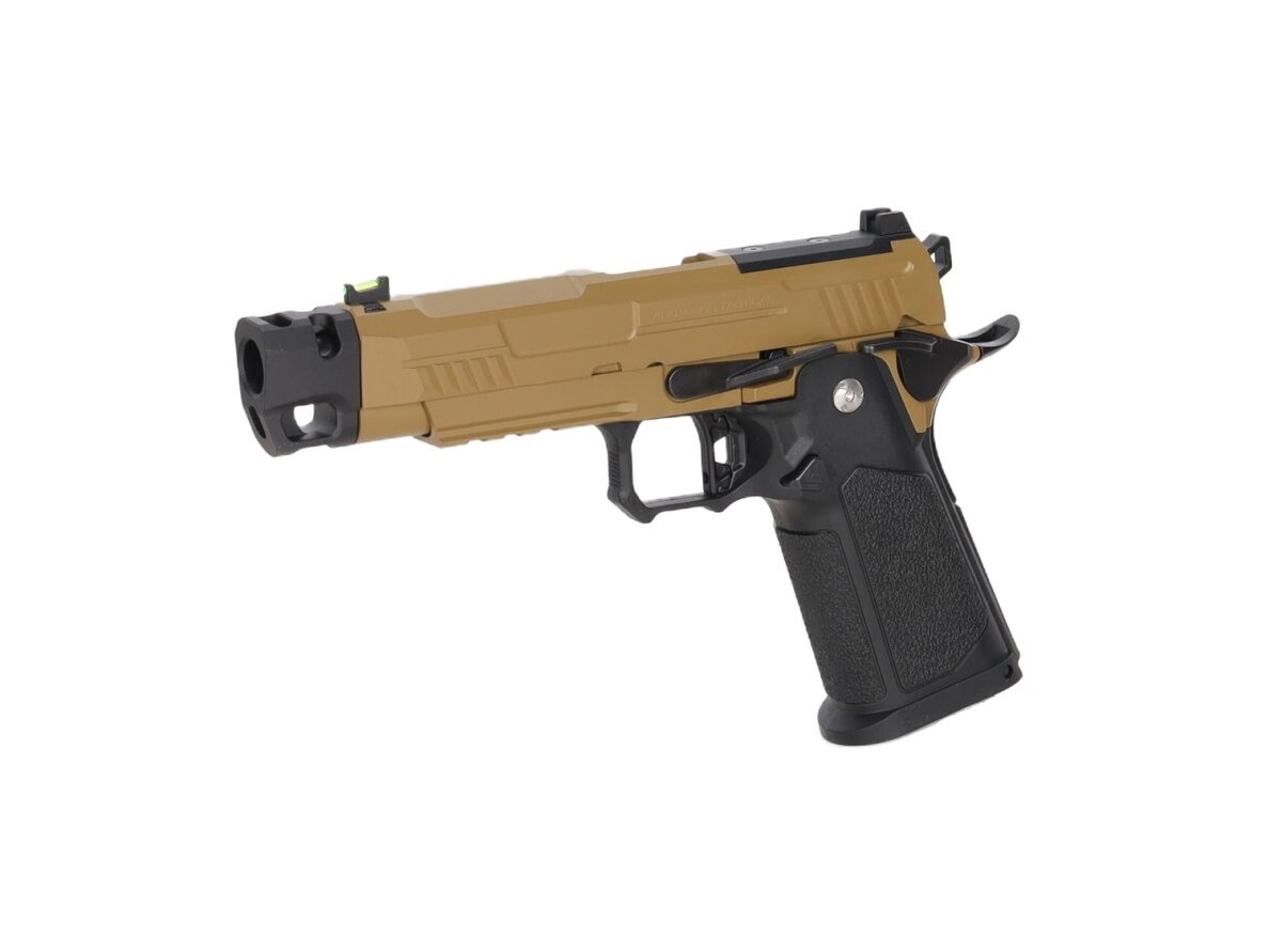 Arcturus Vanguard 4.3" Hi-Capa GBB Optics Ready airsoft pistol with Half-Tan compensator 9 Arcturus Vanguard 4.3" Hi-Capa GBB Optics Ready airsoft pistol with Half-Tan compensator 9