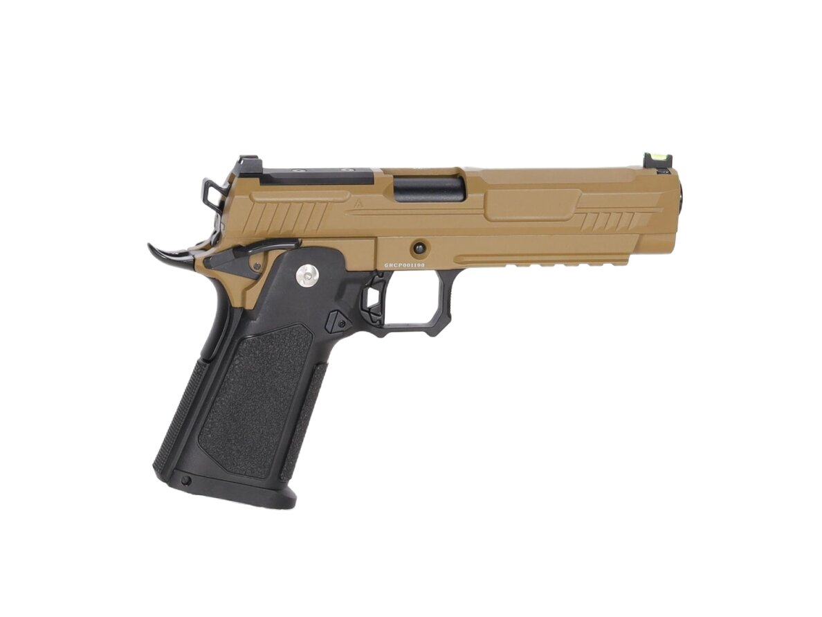 Arcturus Vanguard 5" Hi-Capa GBB Optics Ready Half-Tan airsoft Pistol 7 Arcturus Vanguard 5" Hi-Capa GBB Optics Ready Half-Tan airsoft Pistol 7