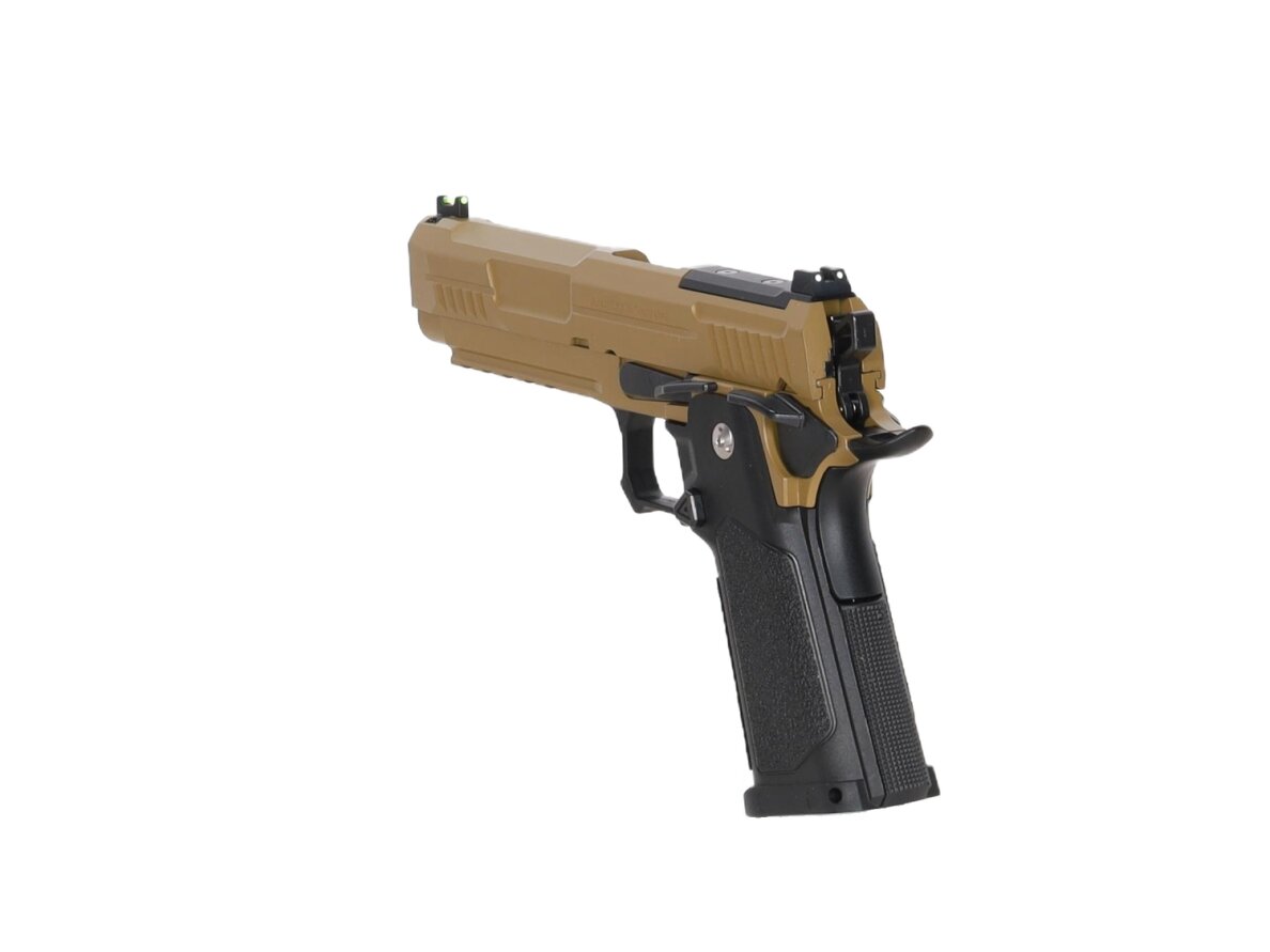Arcturus Vanguard 5" Hi-Capa GBB Optics Ready Half-Tan airsoft Pistol 8 Arcturus Vanguard 5" Hi-Capa GBB Optics Ready Half-Tan airsoft Pistol 8