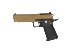 Arcturus Vanguard 5" Hi-Capa GBB Optics Ready Half-Tan airsoft Pistol