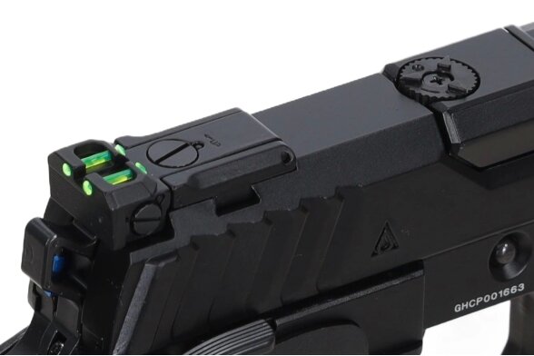 ARCTURUS Osprey 5" Split Slide Hi-Capa GBB DG™ Performance Refined Edition w/ Optics Ready Slide & CNC AL Adjustable Blowback Housing 4