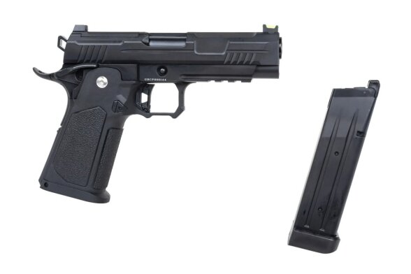 Arcturus Vanguard 4.3" Hi-Capa GBB Optics Ready airsoft Pistol Black 2 Arcturus Vanguard 4.3" Hi-Capa GBB Optics Ready airsoft Pistol Black 2