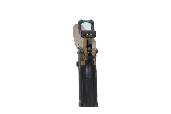 Arcturus Vanguard 4.3" Hi-Capa GBB Optics Ready airsoft pistol with ARS-1 red dot sight Half-Tan 7 Arcturus Vanguard 4.3" Hi-Capa GBB Optics Ready airsoft pistol with ARS-1 red dot sight Half-Tan 7
