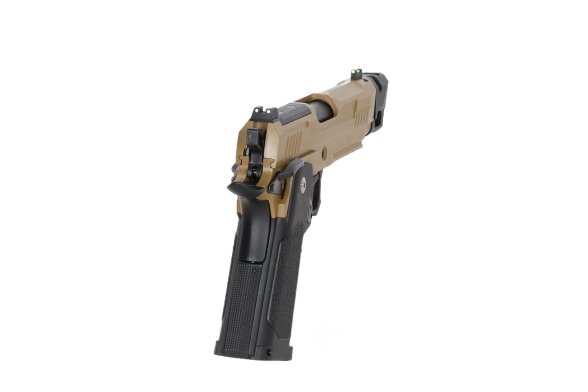 Arcturus Vanguard 4.3" Hi-Capa GBB Optics Ready airsoft pistol with Half-Tan compensator 13