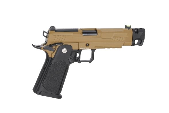 Arcturus Vanguard 4.3" Hi-Capa GBB Optics Ready airsoft pistol with Half-Tan compensator 3