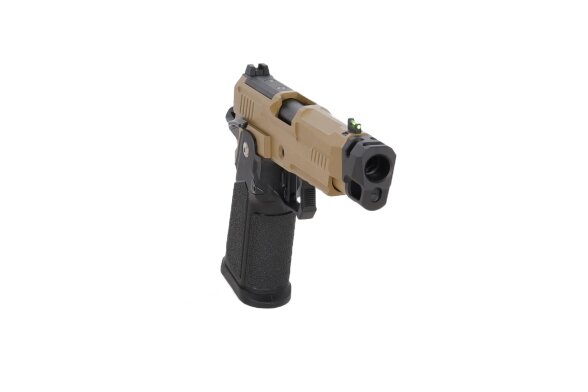 Arcturus Vanguard 4.3" Hi-Capa GBB Optics Ready airsoft pistol with Half-Tan compensator 8