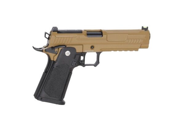 Arcturus Vanguard 5" Hi-Capa GBB Optics Ready Half-Tan airsoft Pistol 7 Arcturus Vanguard 5" Hi-Capa GBB Optics Ready Half-Tan airsoft Pistol 7