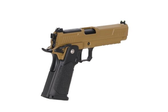 Arcturus Vanguard 5" Hi-Capa GBB Optics Ready Half-Tan airsoft Pistol 1 Arcturus Vanguard 5" Hi-Capa GBB Optics Ready Half-Tan airsoft Pistol 1
