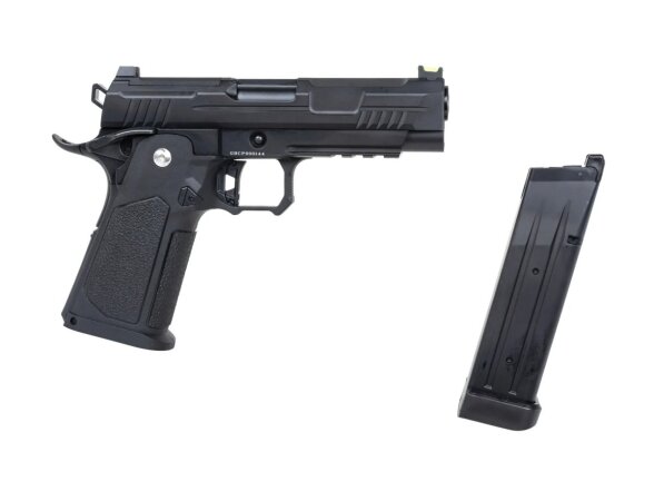 Arcturus Vanguard 4.3" Hi-Capa GBB Optics Ready airsoft Pistol Black 2 Arcturus Vanguard 4.3" Hi-Capa GBB Optics Ready airsoft Pistol Black 2