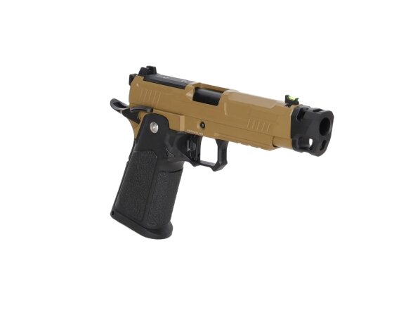 Arcturus Vanguard 4.3" Hi-Capa GBB Optics Ready airsoft pistol with Half-Tan compensator 12 Arcturus Vanguard 4.3" Hi-Capa GBB Optics Ready airsoft pistol with Half-Tan compensator 12