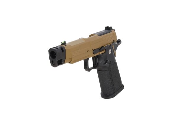 Arcturus Vanguard 4.3" Hi-Capa GBB Optics Ready airsoft pistol with Half-Tan compensator 6 Arcturus Vanguard 4.3" Hi-Capa GBB Optics Ready airsoft pistol with Half-Tan compensator 6