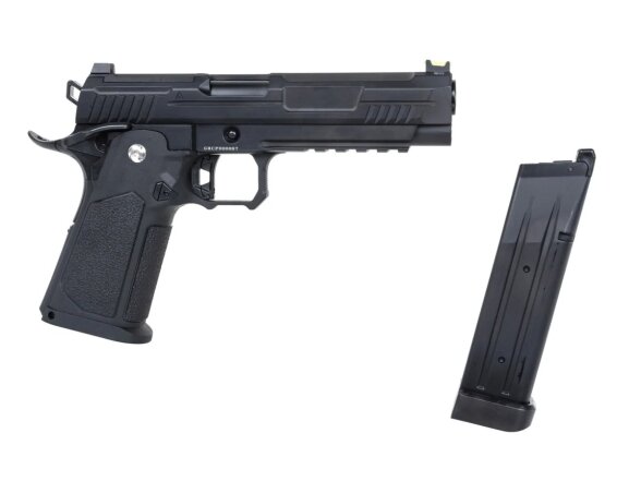 Arcturus Vanguard 5" Hi-Capa GBB Optics Ready airsoft Pistol Black 7 Arcturus Vanguard 5" Hi-Capa GBB Optics Ready airsoft Pistol Black 7