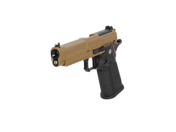 Arcturus Vanguard 5" Hi-Capa GBB Optics Ready Half-Tan airsoft Pistol 3 Arcturus Vanguard 5" Hi-Capa GBB Optics Ready Half-Tan airsoft Pistol 3