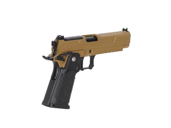 Arcturus Vanguard 5" Hi-Capa GBB Optics Ready Half-Tan airsoft Pistol 1 Arcturus Vanguard 5" Hi-Capa GBB Optics Ready Half-Tan airsoft Pistol 1