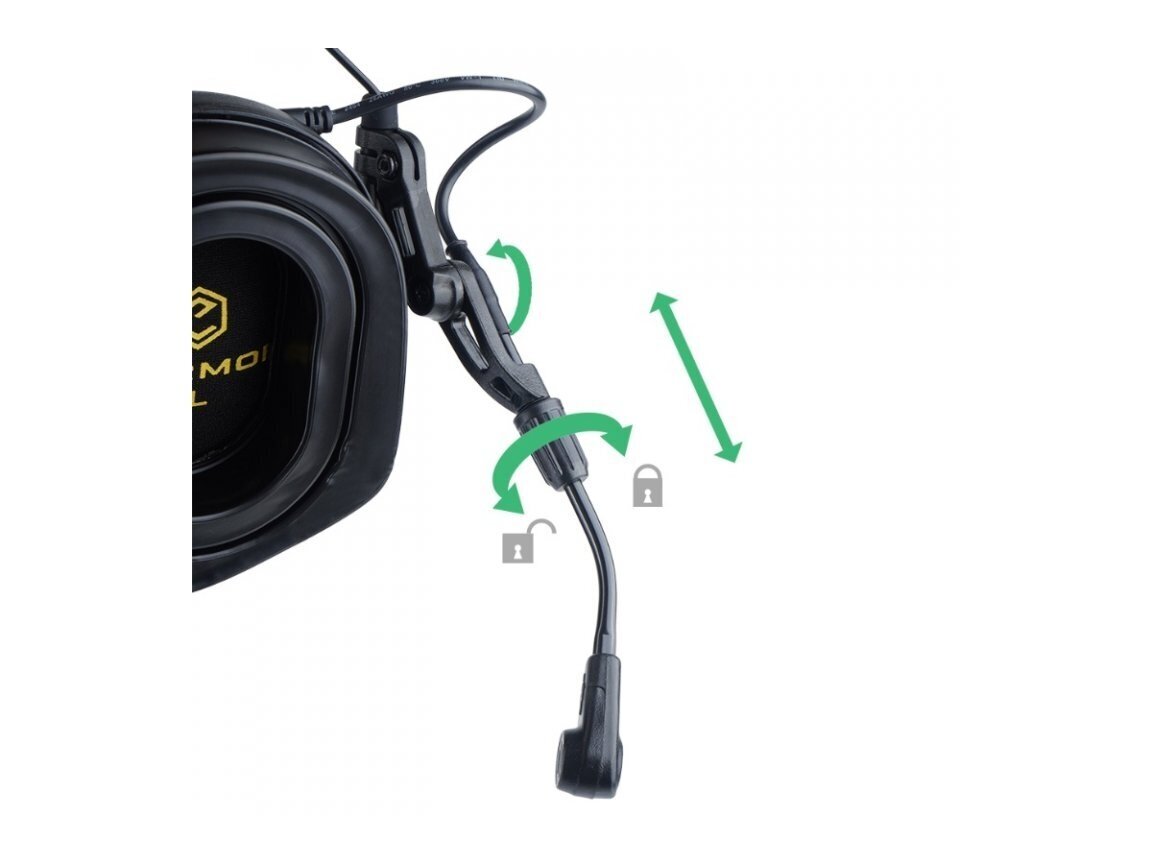 Earmor M32 PLUS Tactical Headset - black 3 Earmor M32 PLUS Tactical Headset - black 3