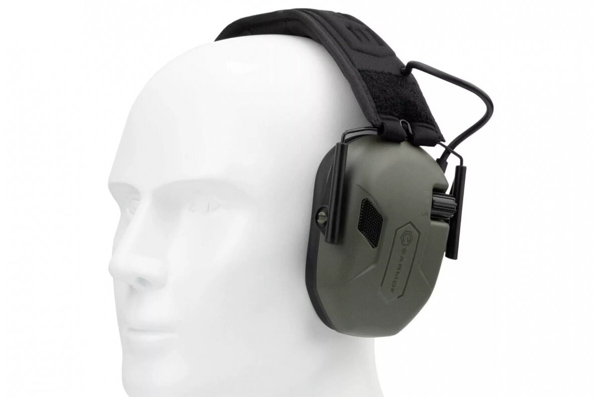 Ausinės Earmor M300A - Žalios 1